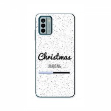 Рождественские, Праздничные Чехлы для Nokia G22 Рождество загружается - купить на Floy.com.ua