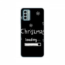 Рождественские, Праздничные Чехлы для Nokia G22 Christmas loading - купить на Floy.com.ua