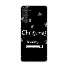 Рождественские, Праздничные Чехлы для Motorola Edge 20 Christmas loading - купить на Floy.com.ua