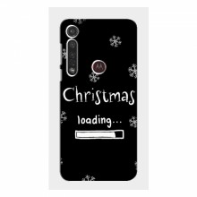 Рождественские, Праздничные Чехлы для Motorola MOTO G8 Plus Christmas loading - купить на Floy.com.ua