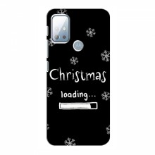 Рождественские, Праздничные Чехлы для Motorola MOTO G20 Christmas loading - купить на Floy.com.ua