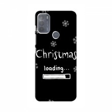 Рождественские, Праздничные Чехлы для Motorola MOTO G50 Christmas loading - купить на Floy.com.ua