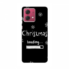 Рождественские, Праздничные Чехлы для Motorola MOTO G84 Christmas loading - купить на Floy.com.ua