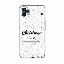 Рождественские, Праздничные Чехлы для Nothing Phone 1 Рождество загружается - купить на Floy.com.ua