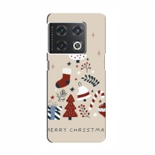 Рождественские, Праздничные Чехлы для OnePlus 10 Pro Merry Christmas - купить на Floy.com.ua