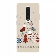 Рождественские, Праздничные Чехлы для OnePlus 7 Merry Christmas - купить на Floy.com.ua