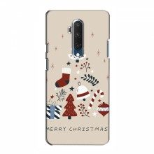 Рождественские, Праздничные Чехлы для OnePlus 7T Pro Merry Christmas - купить на Floy.com.ua