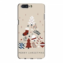 Рождественские, Праздничные Чехлы для OnePlus 5 Merry Christmas - купить на Floy.com.ua