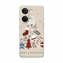 Рождественские, Праздничные Чехлы для OnePlus Nord 3 5G Merry Christmas - купить на Floy.com.ua