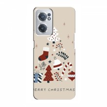 Рождественские, Праздничные Чехлы для OnePlus Nord CE 2 (5G) (IV2201) Merry Christmas - купить на Floy.com.ua