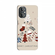 Рождественские, Праздничные Чехлы для OnePlus Nord N20 Merry Christmas - купить на Floy.com.ua