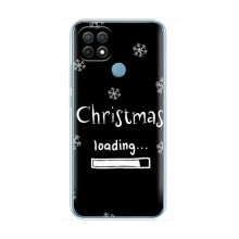 Рождественские, Праздничные Чехлы для OPPO A15s Christmas loading - купить на Floy.com.ua