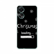 Рождественские, Праздничные Чехлы для OPPO A18 Christmas loading - купить на Floy.com.ua