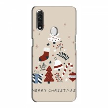 Рождественские, Праздничные Чехлы для OPPO A31 Merry Christmas - купить на Floy.com.ua