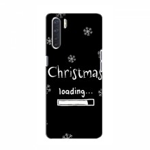 Рождественские, Праздничные Чехлы для OPPO A91 Christmas loading - купить на Floy.com.ua