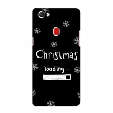 Рождественские, Праздничные Чехлы для OPPO F7 Christmas loading - купить на Floy.com.ua