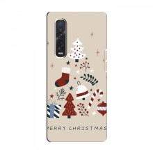 Рождественские, Праздничные Чехлы для OPPO Find X3 Pro Merry Christmas - купить на Floy.com.ua