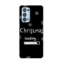 Рождественские, Праздничные Чехлы для OPPO Reno 6 Pro (5G) Christmas loading - купить на Floy.com.ua