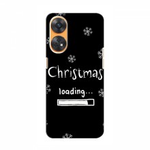 Рождественские, Праздничные Чехлы для OPPO Reno 8T Christmas loading - купить на Floy.com.ua