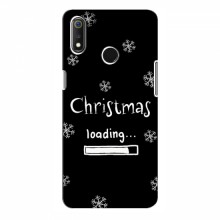 Рождественские, Праздничные Чехлы для RealMe 3 pro Christmas loading - купить на Floy.com.ua