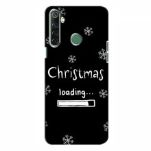 Рождественские, Праздничные Чехлы для RealMe 6i Christmas loading - купить на Floy.com.ua