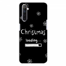 Рождественские, Праздничные Чехлы для RealMe 6 Christmas loading - купить на Floy.com.ua