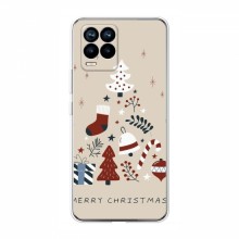 Рождественские, Праздничные Чехлы для RealMe 8 Pro Merry Christmas - купить на Floy.com.ua