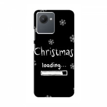 Рождественские, Праздничные Чехлы для RealMe C30s Christmas loading - купить на Floy.com.ua