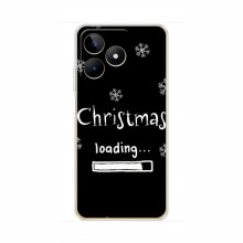 Рождественские, Праздничные Чехлы для RealMe C51 Christmas loading - купить на Floy.com.ua