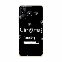 Рождественские, Праздничные Чехлы для RealMe C53 Christmas loading - купить на Floy.com.ua