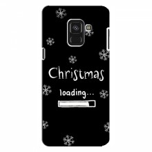Рождественские, Праздничные Чехлы для Samsung A8 Plus , A8 Plus 2018, A730F Christmas loading - купить на Floy.com.ua
