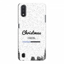 Рождественские, Праздничные Чехлы для Samsung Galaxy A01 (A015) Рождество загружается - купить на Floy.com.ua