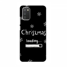 Рождественские, Праздничные Чехлы для Samsung Galaxy A02s Christmas loading - купить на Floy.com.ua