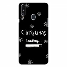 Рождественские, Праздничные Чехлы для Samsung Galaxy A20s (A207) Christmas loading - купить на Floy.com.ua