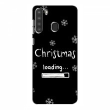 Рождественские, Праздничные Чехлы для Samsung Galaxy A21 (A215) Christmas loading - купить на Floy.com.ua