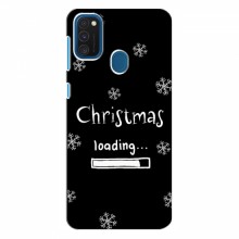 Рождественские, Праздничные Чехлы для Samsung Galaxy A21s Christmas loading - купить на Floy.com.ua