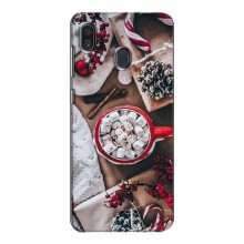 Рождественские, Праздничные Чехлы для Samsung Galaxy A30 2019 (A305F)