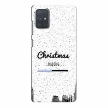 Рождественские, Праздничные Чехлы для Samsung Galaxy A71 (A715) Рождество загружается - купить на Floy.com.ua