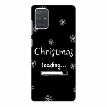 Рождественские, Праздничные Чехлы для Samsung Galaxy A71 (A715) Christmas loading - купить на Floy.com.ua