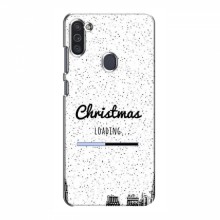 Рождественские, Праздничные Чехлы для Samsung Galaxy M11 Рождество загружается - купить на Floy.com.ua