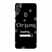 Рождественские, Праздничные Чехлы для Samsung Galaxy M11 Christmas loading - купить на Floy.com.ua