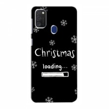 Рождественские, Праздничные Чехлы для Samsung Galaxy M21s Christmas loading - купить на Floy.com.ua