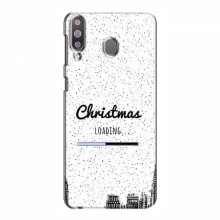 Рождественские, Праздничные Чехлы для Samsung Galaxy M30 Рождество загружается - купить на Floy.com.ua