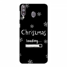 Рождественские, Праздничные Чехлы для Samsung Galaxy M30 Christmas loading - купить на Floy.com.ua