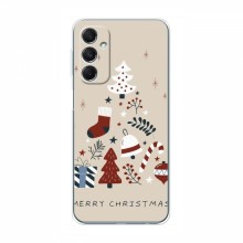 Рождественские, Праздничные Чехлы для Samsung Galaxy M34 (5G) Merry Christmas - купить на Floy.com.ua