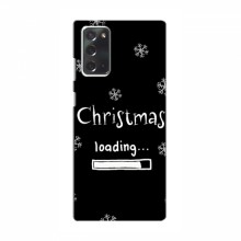 Рождественские, Праздничные Чехлы для Samsung Galaxy Note 20 Christmas loading - купить на Floy.com.ua