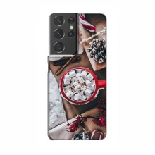 Рождественские, Праздничные Чехлы для Samsung Galaxy S21 Plus