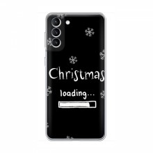 Рождественские, Праздничные Чехлы для Samsung Galaxy S22 Christmas loading - купить на Floy.com.ua