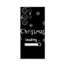 Рождественские, Праздничные Чехлы для Samsung Galaxy S24 Ultra Christmas loading - купить на Floy.com.ua