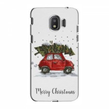 Рождественские, Праздничные Чехлы для Samsung J2 2018, J250